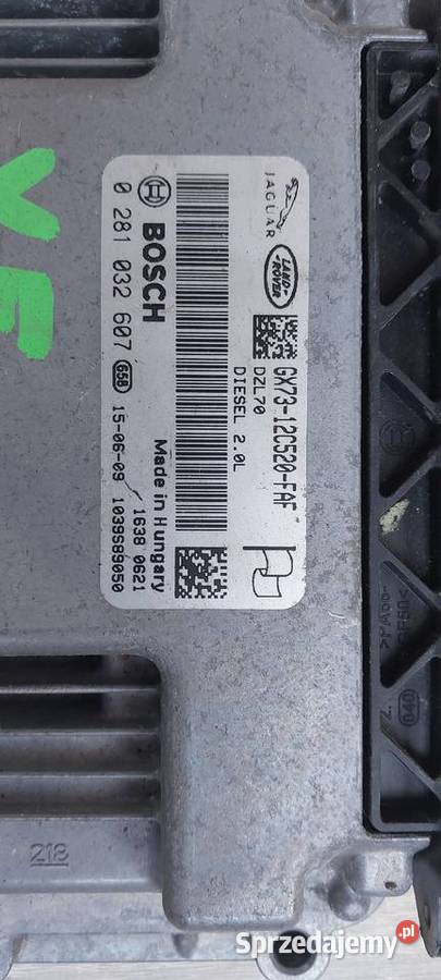 Komputer sterownik JAGUAR XE GX7312C520FAF Szczecin sprzedam