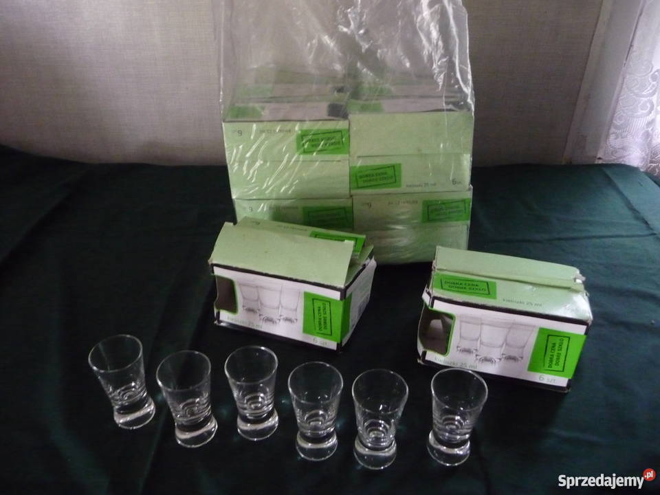 Kieliszki szklane 25 ml śląskie Skoczów