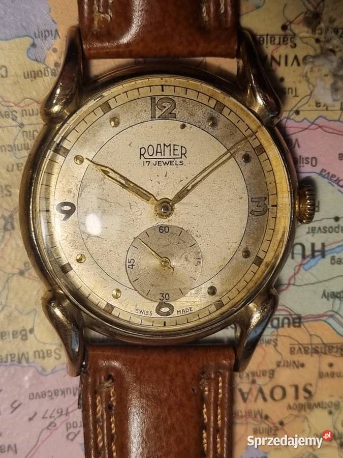 Zegarek Roamer Szwajcarski około 193040 Sosnowiec