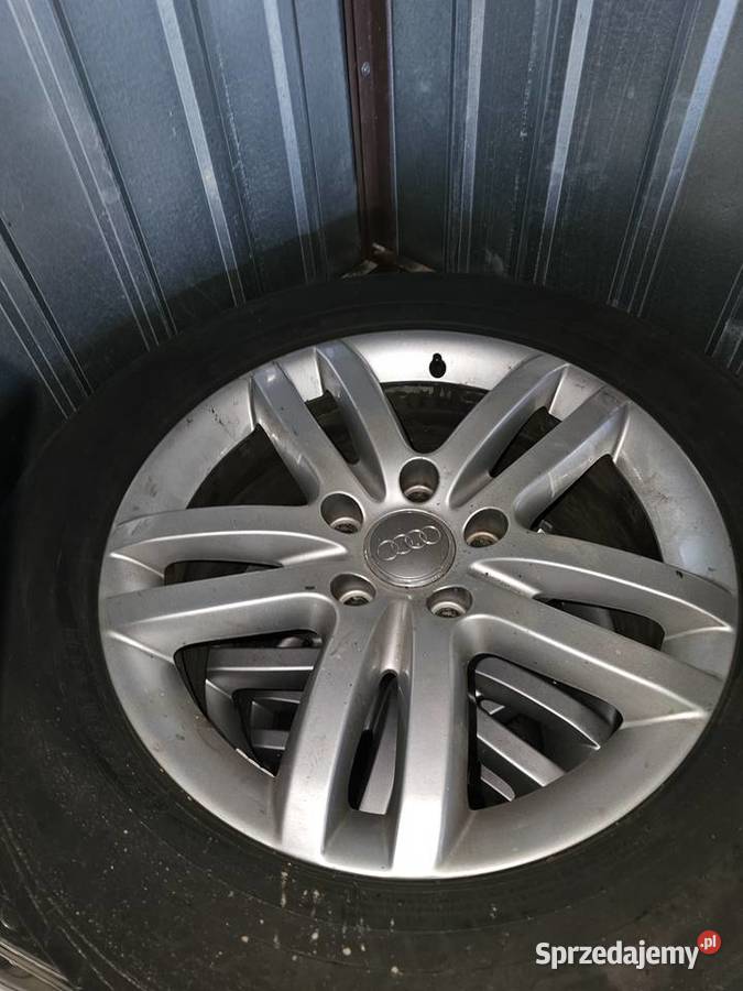 Alufelgi z oponami do audi q7 255 na 55 r18 aluminiowe Zgierz