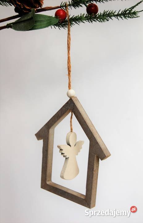 Domek z aniołkiem zawieszka Finlandia Laponia lubelskie Lublin