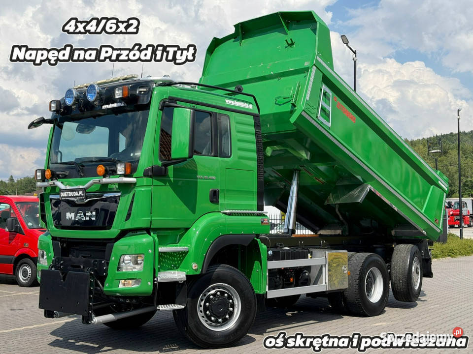 MAN TGS 28480 4x46x2 Napęd na Przód i Tyłoś tempomat