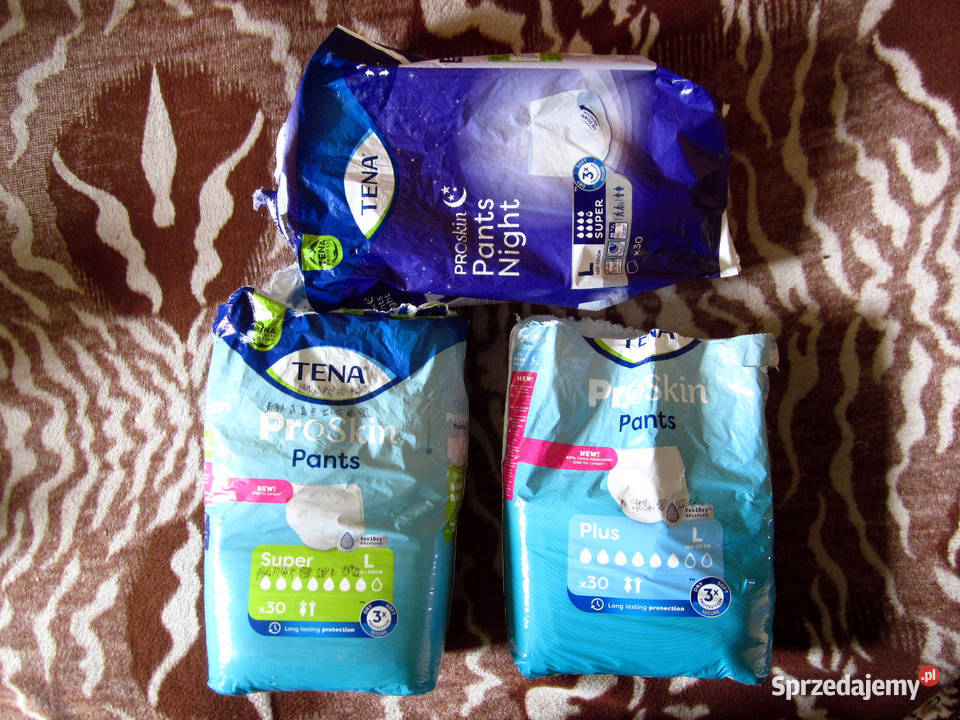 Pieluchomajtki TENA SENI Wciągane i na rzepy 50 Kielce