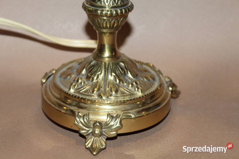 Mosiężna lampka dwuramienna 39 FiaF Szczecin sprzedam