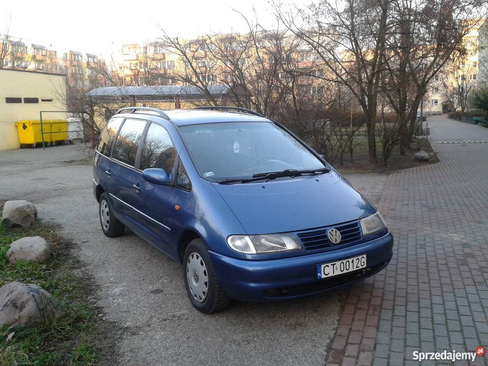 Vw Sharan 19 tdi 110 7 osobowy nieuszkodzony Toruń