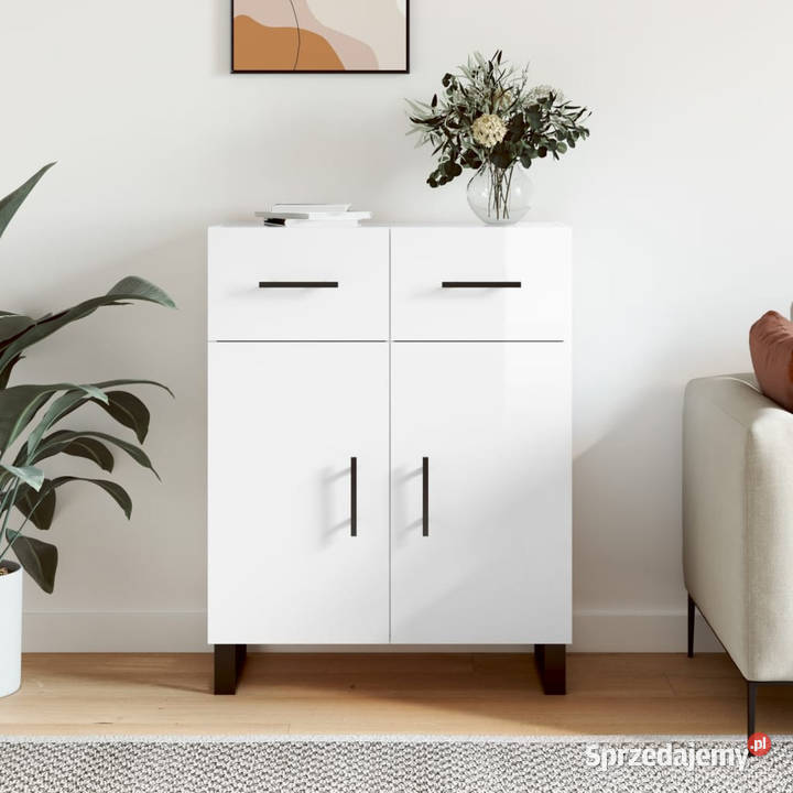 Szafka biała połysk 695x34x90 materiał mazowieckie Warszawa