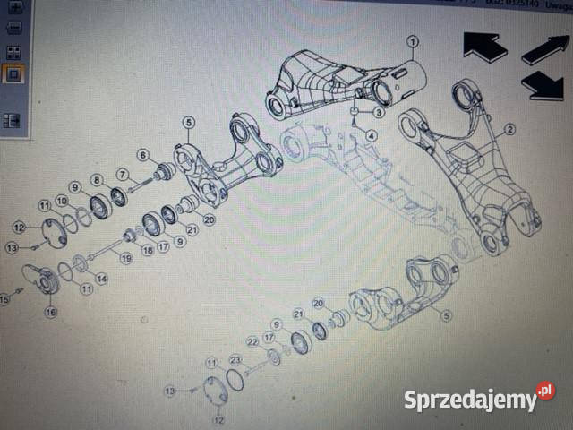Carraro 2555s części Pozostałe wielkopolskie Jastrzębniki