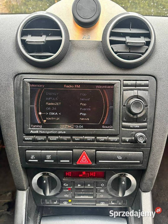 Audi A3 3drzwiowe Audi A3 8P 20TDI 170 Navi ABS Wrocław