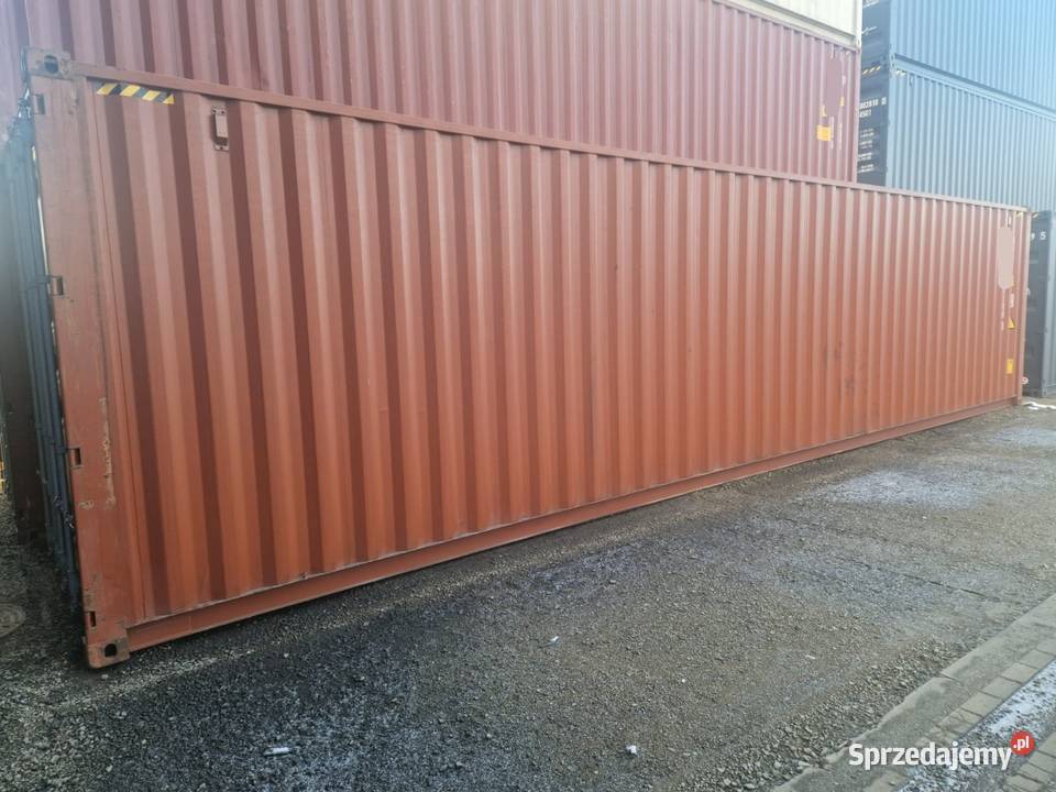 Używany kontener 12M 40HC Cała Polska Magazynowanie Warszawa