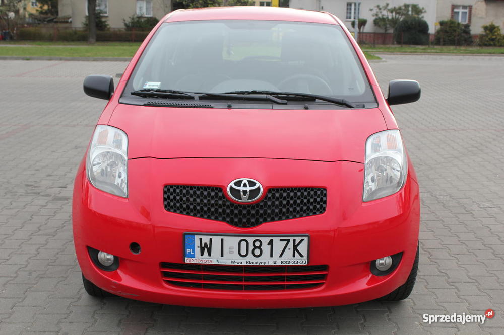 TOYOTA YARIS 2008 poduszka powietrzna lubuskie Sulechów