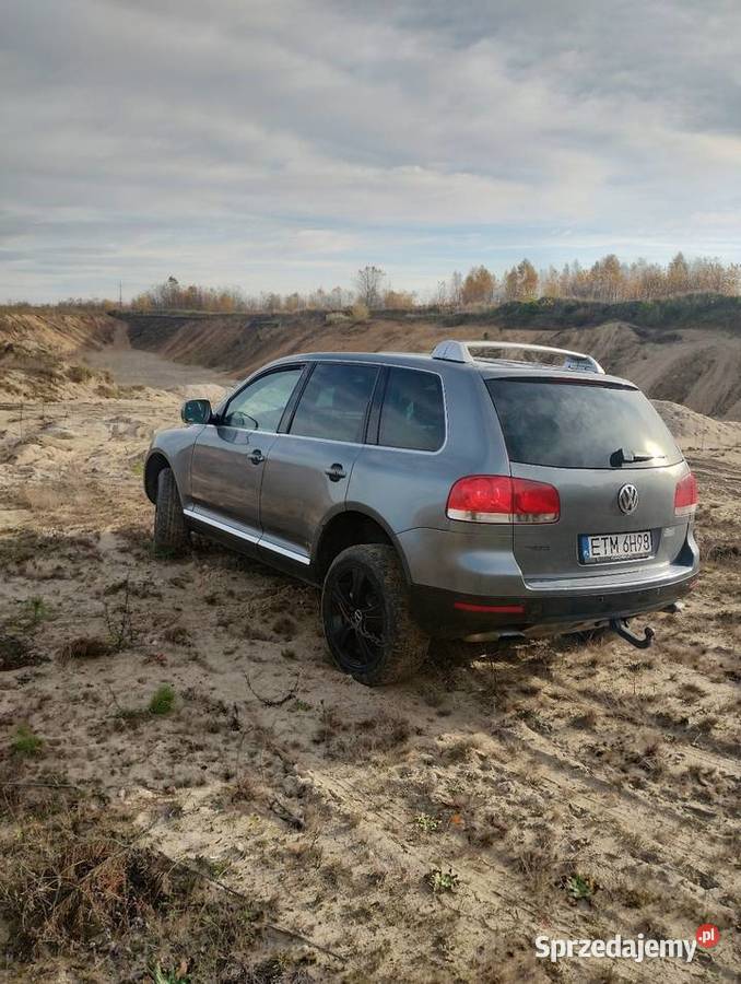 Vw Touareg 50TDi v10 uszkodzony Touareg Malutkie sprzedam
