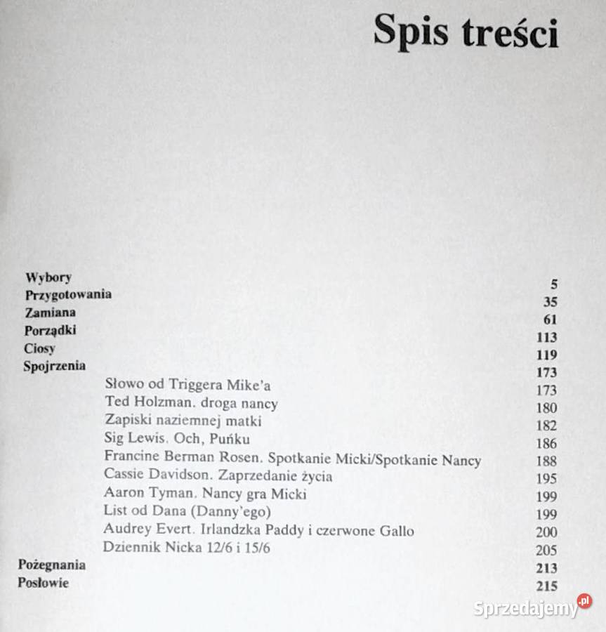 Zamienię życie Nancy Weber Chełm