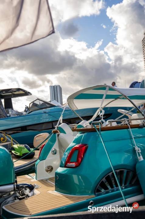 PROMOCJA Nowa łódź motorowa FIAT 500 Offshore Żeglarstwo Gdynia