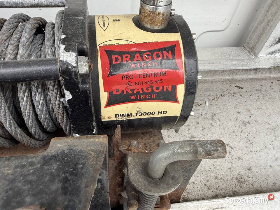 Wyciągarka Dragon Winch DWM 13000 HD lina Płaza