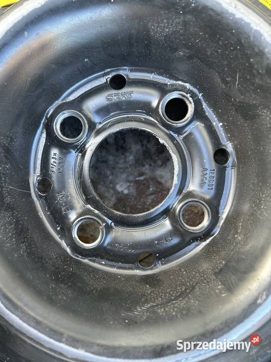 Koło dojazdowe r14 vw 4x100 Seat Koła dojazdowe Świebodzice