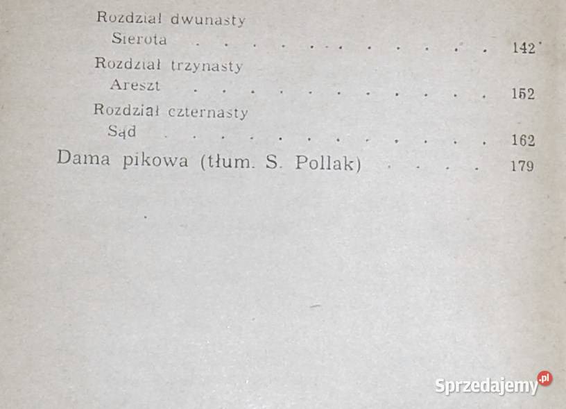 Córka kapitana Dama pikowa Aleksander Puszkin