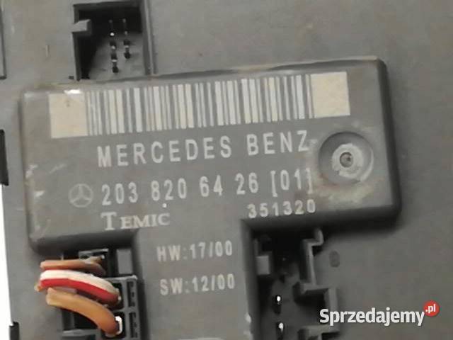 MODUŁ DRZWI PP MercedesBenz Cklasa II W203