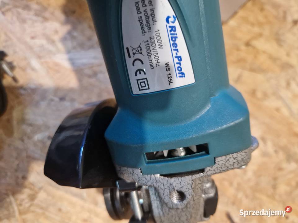 Szlifierka kątowa 125 mm riberprofi 1000 wat wielkopolskie sprzedam