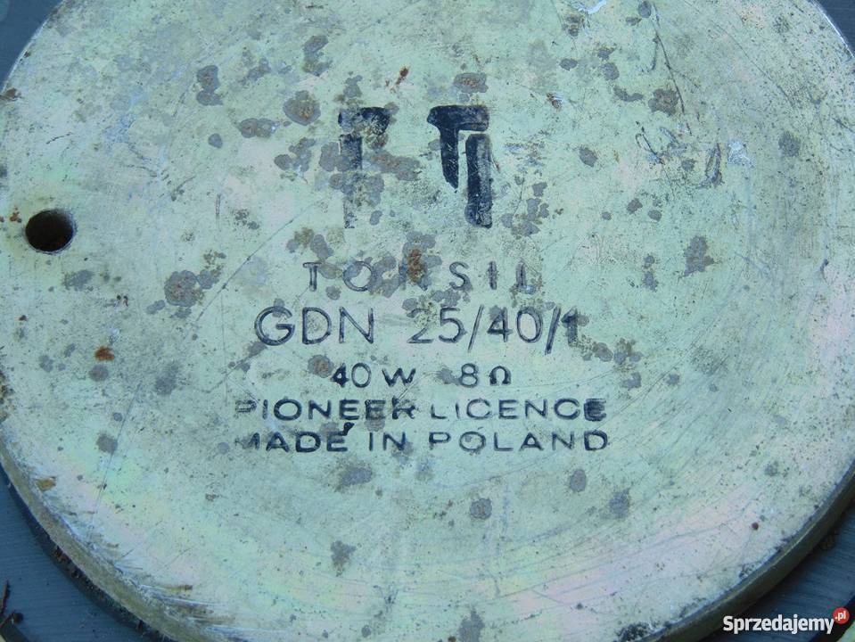 Głośnik Tonsil GDN 25401 Audio pomorskie Pelplin