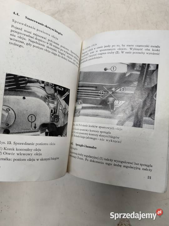 Instrukcja użytkowania ETZ 250 wydanie 4 Łubno sprzedam