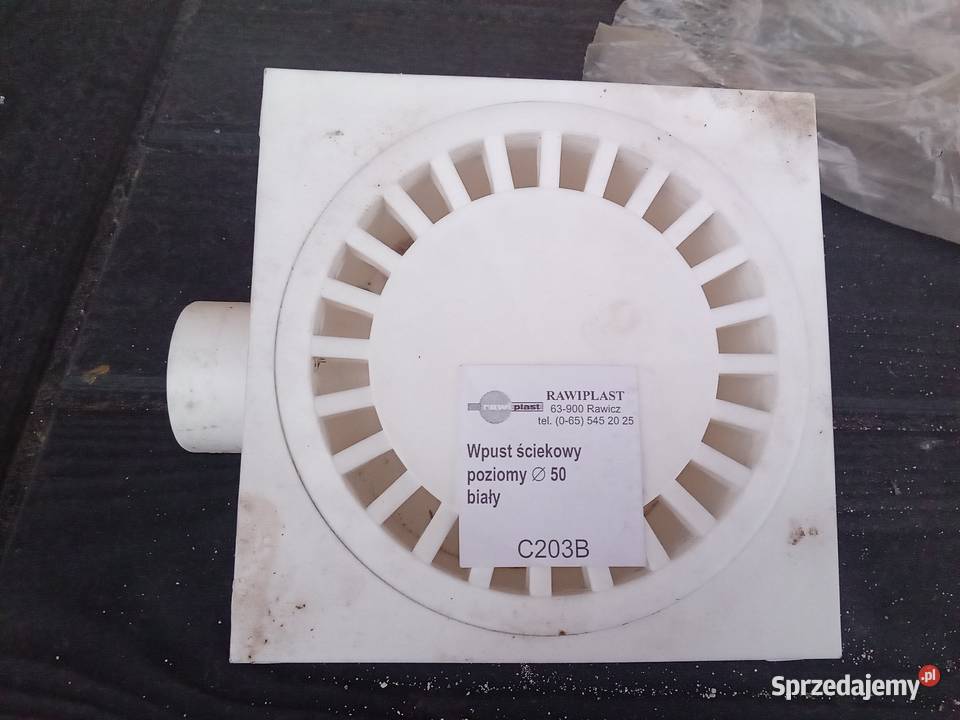 Wpust kanalizacyjnych poziomy fi 50 Kamienica Polska sprzedam