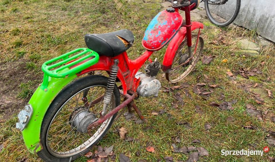 Romet komar 2351 czerwony wielkopolskie Osiek nad Notecią