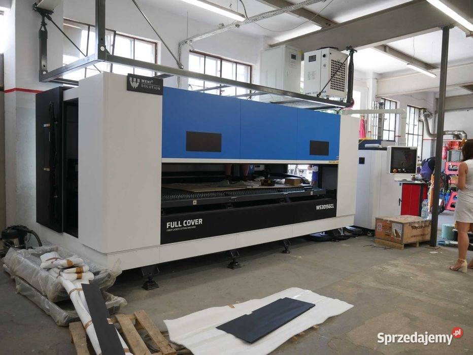 Wycinarka Laserowa Fiber Ploter CNC do blachy