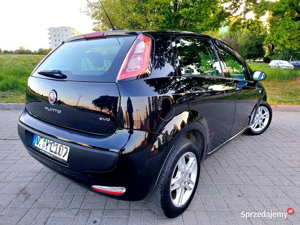 Fiat Punto Evo Benzyna 2010 Klima Alu Oryginał Ząbkowice Śląskie