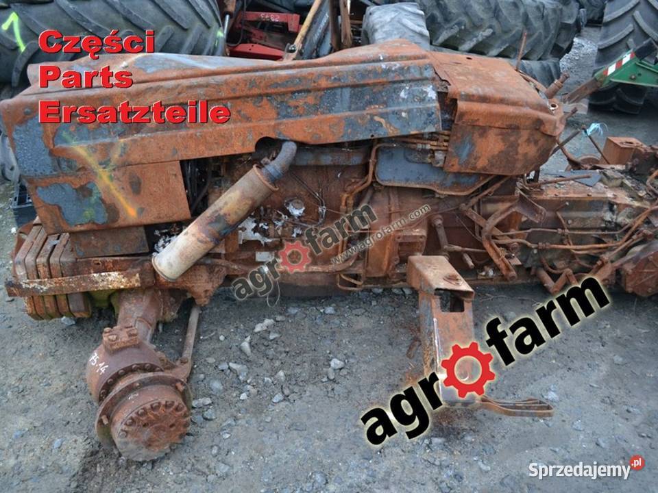 Renault 7514 części skrzynia biegów oś Pozostałe Byków