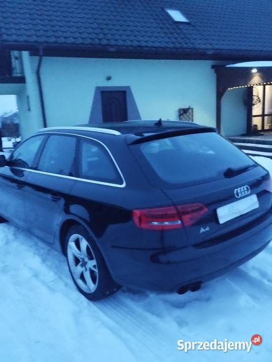 Audi A4 B8 2008r 18 benzyna czarny Radom