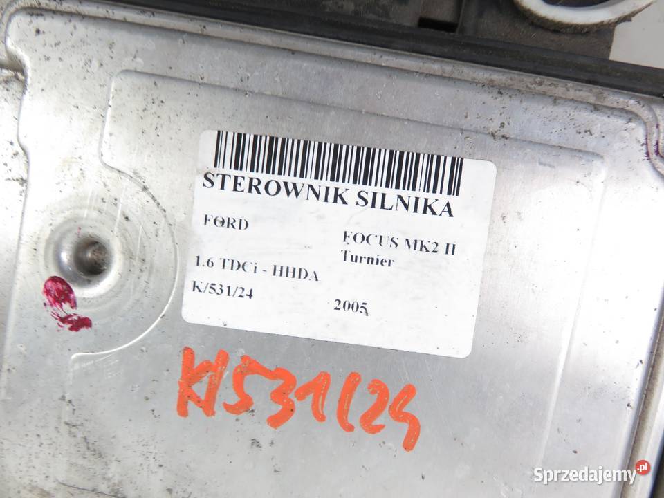 STEROWNIK FORD FOCUS MK2 II 16 TDCI 4M5112A650YE