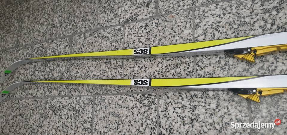 Narty biegowe FISCHER 205 wiązania SNS Sporty zimowe Dębica