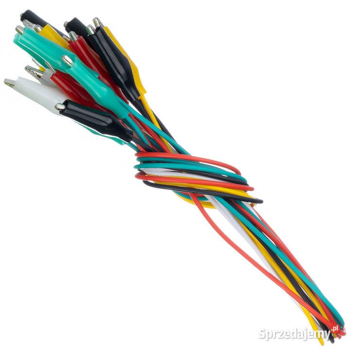 Przewody Pomiarowe Krokodylkowe 10 50 27mm Ludźmierz