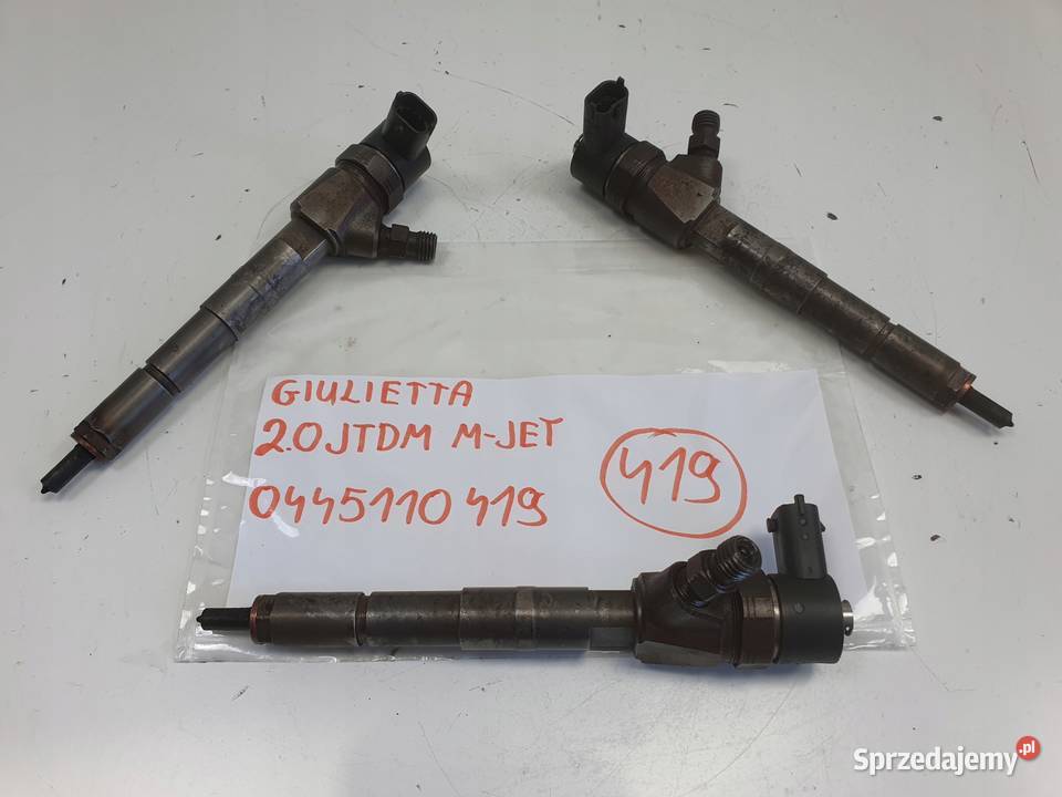 Alfa Romeo Giulietta 20 JTDM WTRYSKIWACZ wtrysk Wtryskiwacze lubelskie Janów