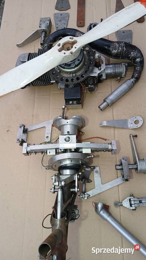 Helikopter plecak experymentalny projekt Gryfów Śląski