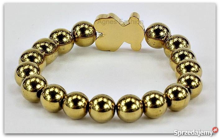 Bransoletka Złote Kulki NOWOŚĆ Tous Miś Bear Wrocław
