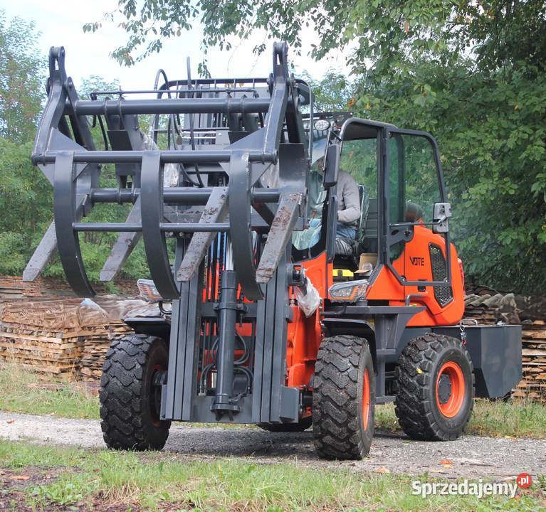 Terenowy wózek widłowy VTF 3500A udźwig 35T nowy łódzkie Sielec sprzedam