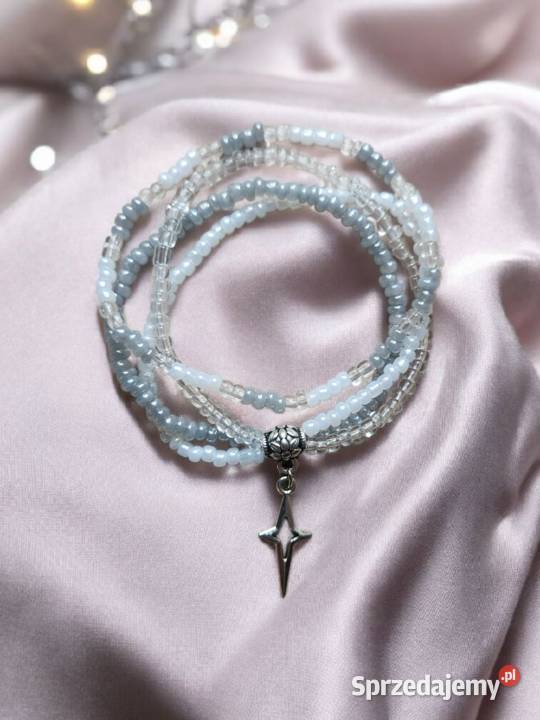 Zestaw 2 małych bransoletek z zawieszką podkarpackie