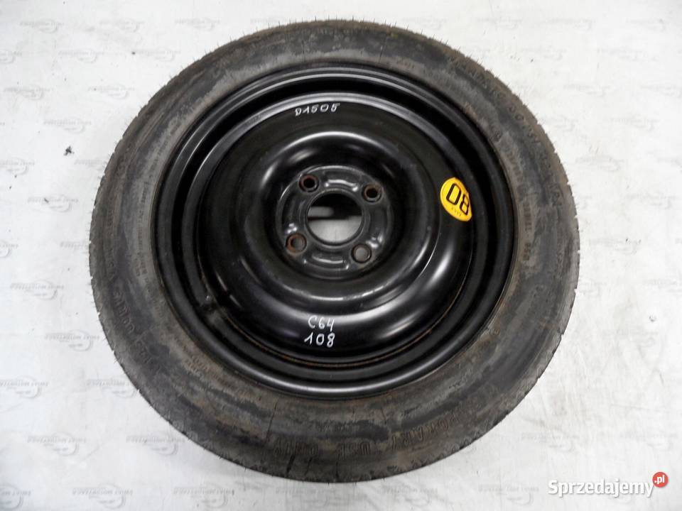 FORD FOCUS MK1 I koło dojazdowe 1258015 95M Koła dojazdowe