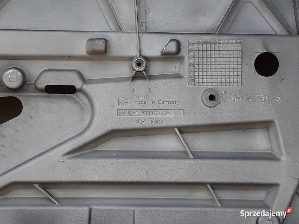 MAN TGL TGM EURO 6 MASKA GRILL ATRAPA PRZÓD ciężarowe lubuskie sprzedam