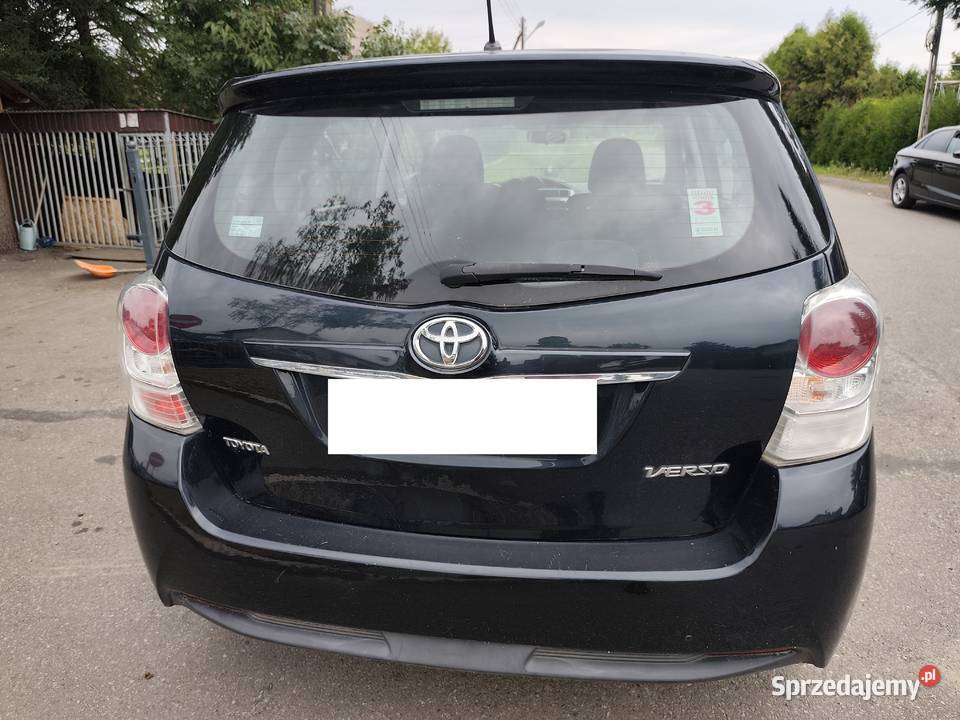 Toyoya Verso manualna podkarpackie