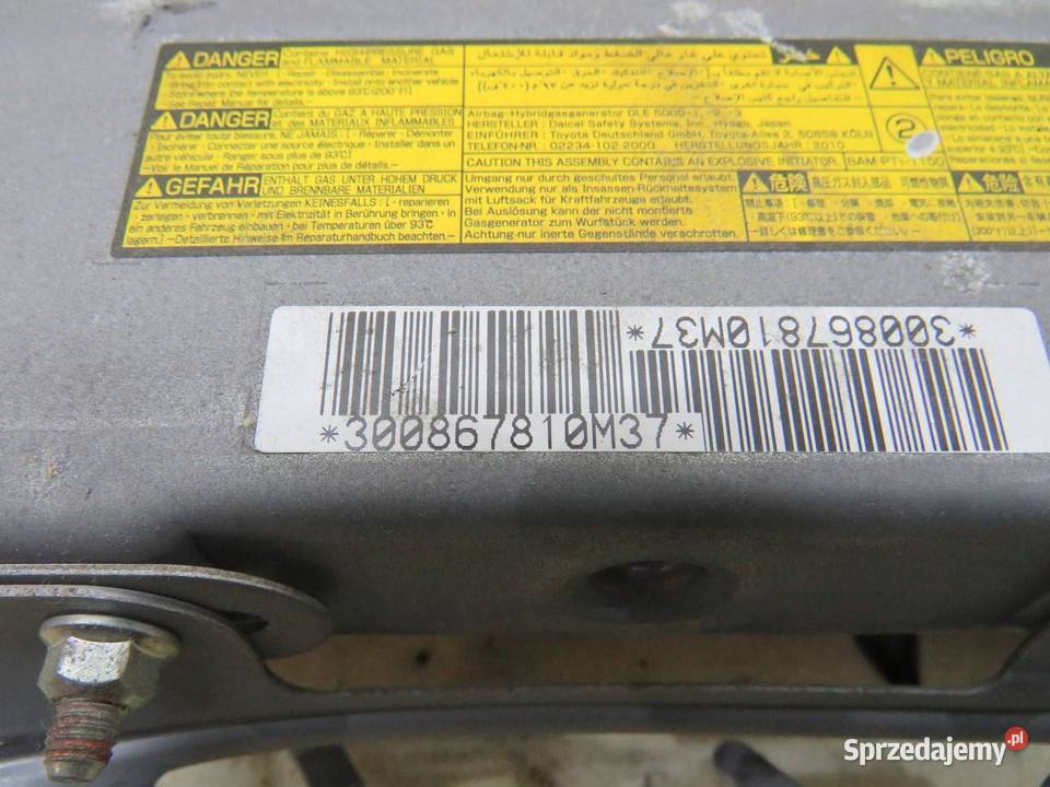 PODUSZKA KOLANOWA RAV 4 III LIFT 300867810M37 osobowe