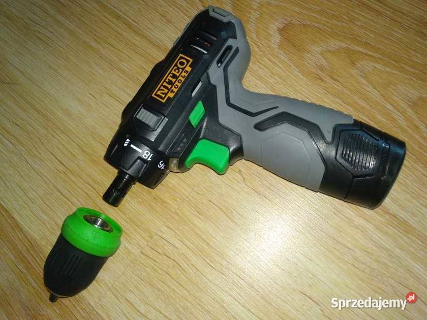 wkrętarka wiertarka akumulaturowa 12v Niteo na