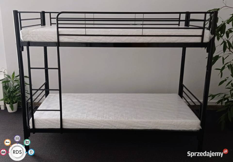5x NOWE Łóżka metalowe Łóżko PIĘTROWE Wojskowe 208cm Sopot