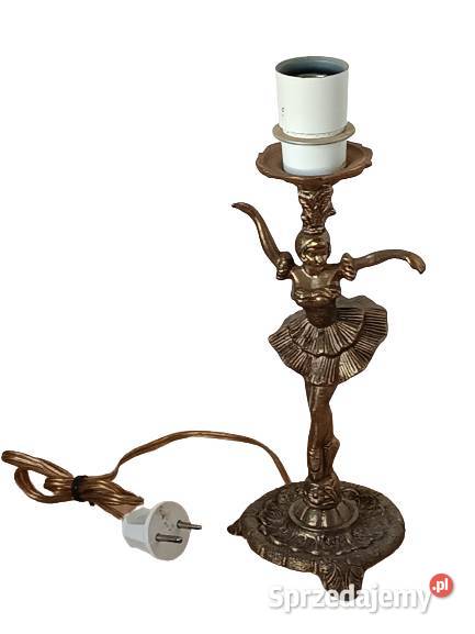 Mosiężna lampa dekoracyjna Rzeszów