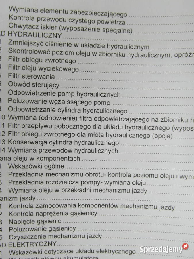 dtr instrukcja obsługi koparka liebherr r916 i zachodniopomorskie Szczecin