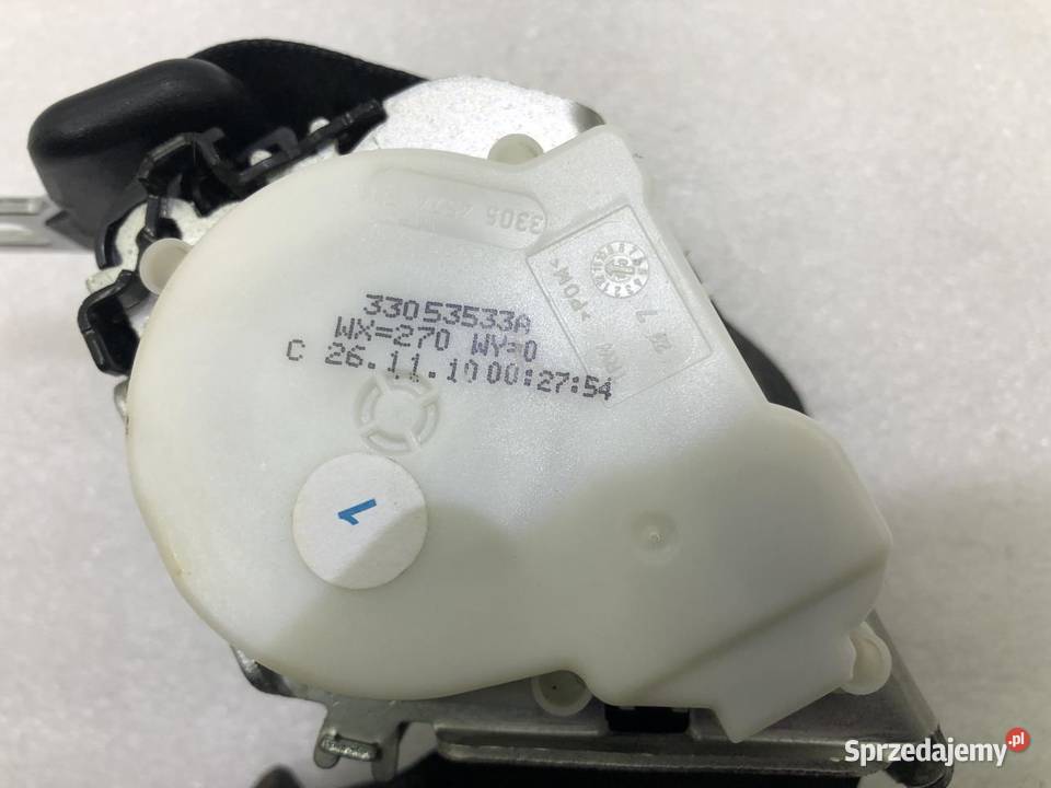 PAS ŚRODKOWY TYŁ 33053533A MERCEDES W212 Pasy bezpieczeństwa