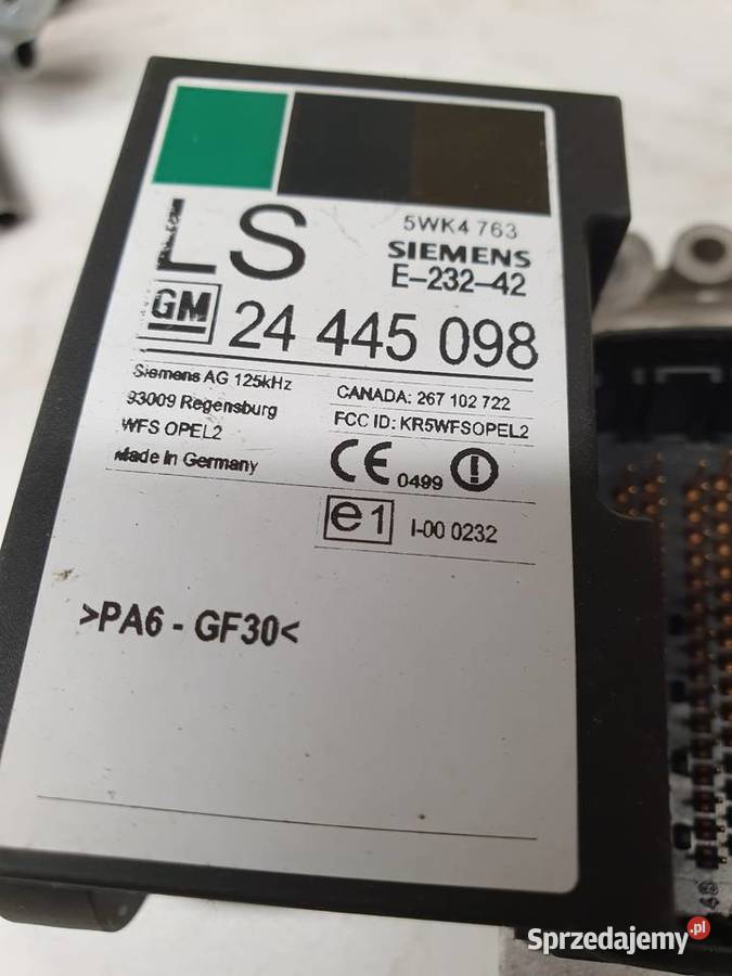 Zestaw rozruchowy Opel Corsa Agila Kraków