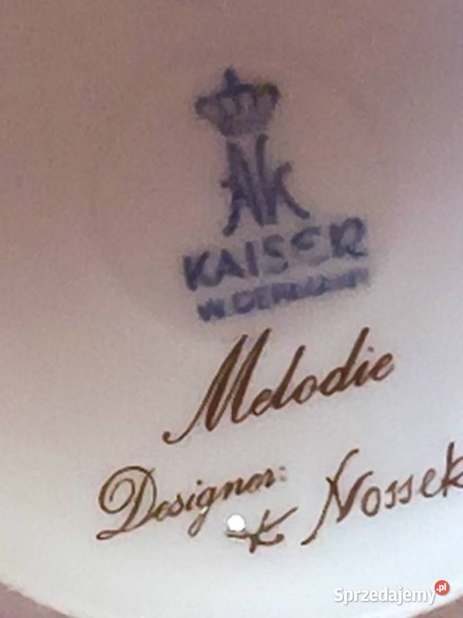 Wazon porcelanowy KPM Berlin Melodie proj Chorzew