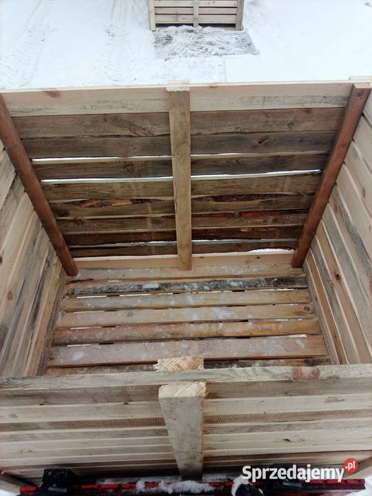 Skrzyniopalety drewniane 120x120x160 nowe mocne kujawsko-pomorskie Sępólno Krajeńskie sprzedam